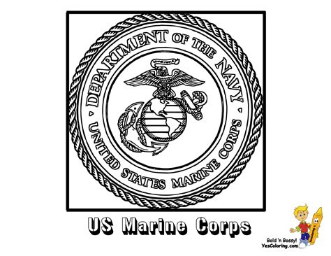 coloring pages of military emblems - Google Search | Flag coloring ...