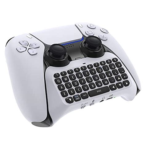 Klipdasse Wireless Keyboard for PS5 Controller, Bluetooth 3.0 Mini ...