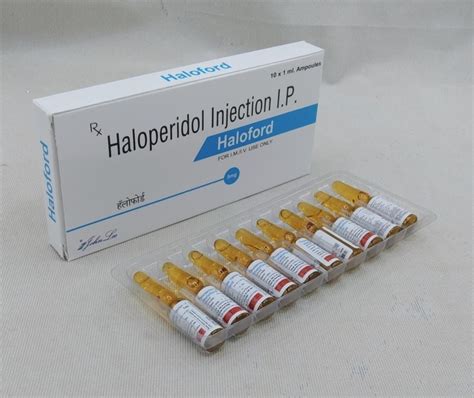 Haloperidol Injection, 5 mg at ₹ 7.20/piece in Mumbai | ID: 2852006172188