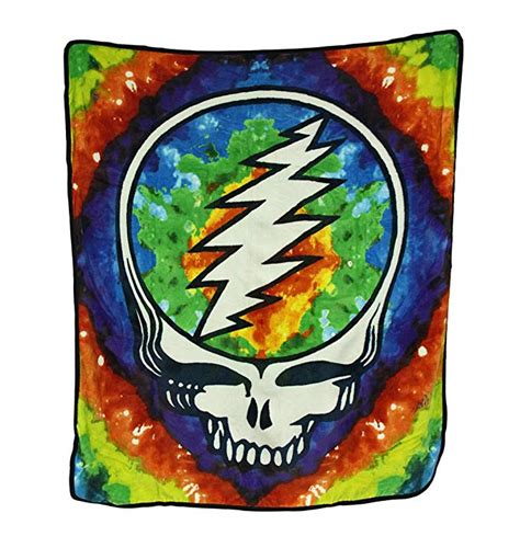 Grateful Dead SYF Tie Dye Fleece Throw Blanket - GratefulDeadShop.com ...