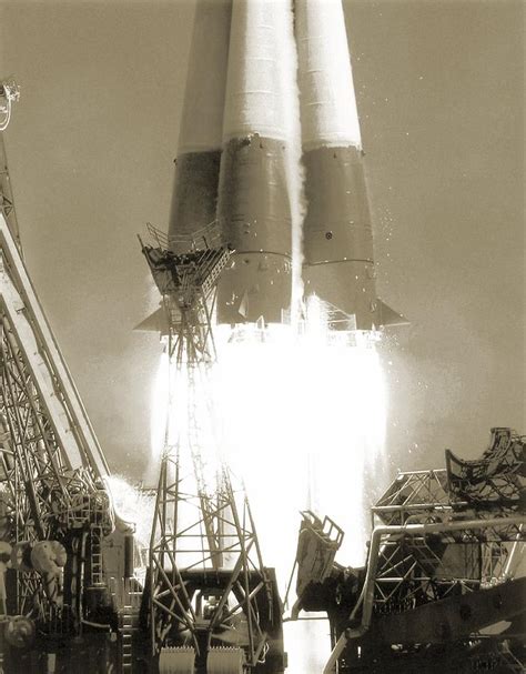 Launch Of Vostok 1 Spacecraft, 1961 Photograph by Detlev Van Ravenswaay