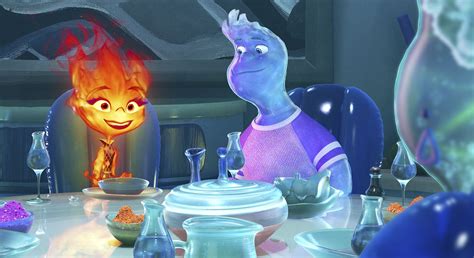 Family, tolerance, immigration: Fire, water in Pixar's 'Elemental ...