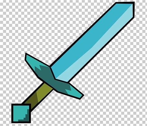 Minecraft Sword Drawing Cartoon PNG, Clipart, Angle, Animation, Cartoon ...