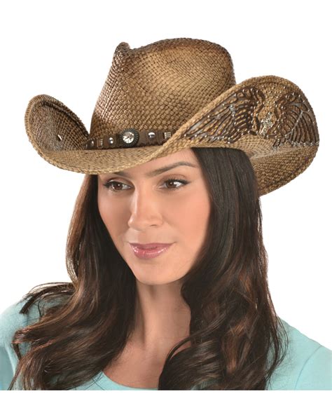 Bullhide Western Inspiration Straw Cowgirl Hat - Country Outfitter