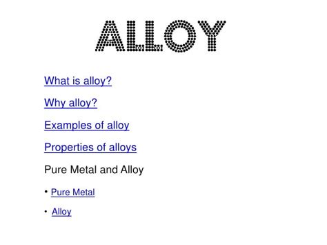 Alloy