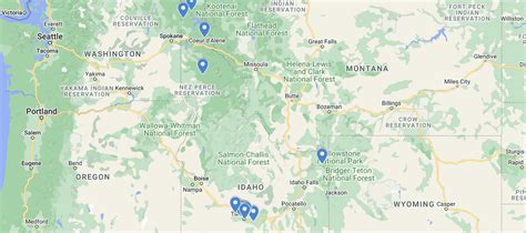 Idaho Waterfalls Map – Details and Info on Falls Throughout ID