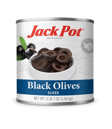 Black Olives Sliced - Vegetable | Jackpot - C. Pacific Foods