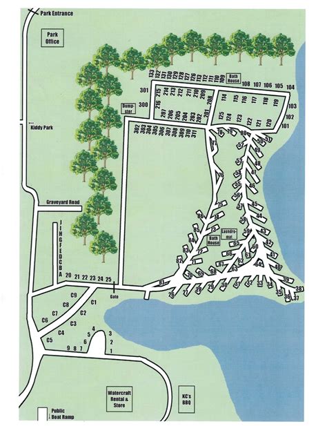 Campground Map | Jackson County, AL