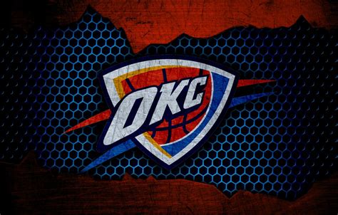 Wallpaper wallpaper, sport, logo, basketball, NBA, Oklahoma City ...