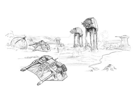 Battle of Hoth by jasonpal on DeviantArt