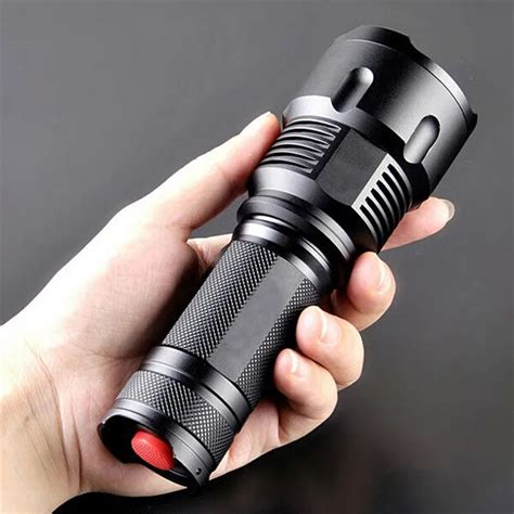 Military Grade 8000LM T6 Torch LED Tactical Flashlight Waterpoof X7 ...