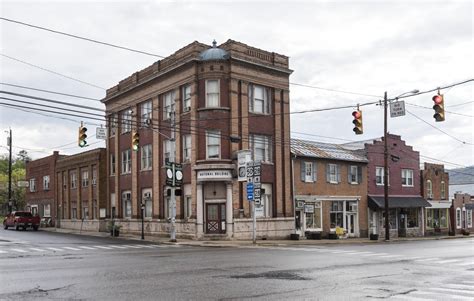 The National Building in downtown Romney, West Virginia | Library of ...