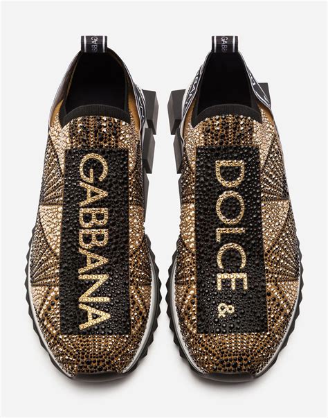 DOLCE & GABBANA SORRENTO SNEAKERS WITH RHINESTONES, MULTICOLOR #MensFashionSneakers | Zapatos de ...