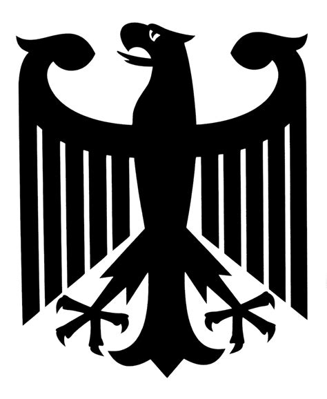 German Eagle Coat of Arms Deutschland Vinyl Decal Sticker for Car ...