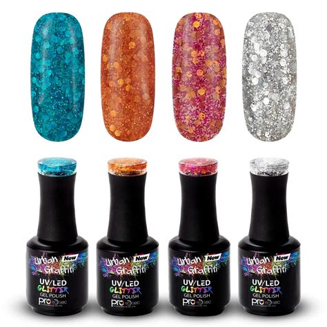 Chunky Glitter Gel Polish Collection - Naio Nails