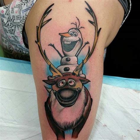 30 Fantastic Frozen-Inspired Tattoo Designs - TattooBlend