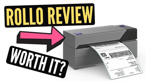 ROLLO Thermal Printer Review For eBay, Amazon FBA, Etsy, Poshmark, Shopifiy Shipping Labels ...