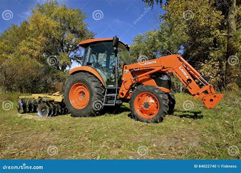 Kubota Tractor with Front End Loader Editorial Image - Image of japan ...