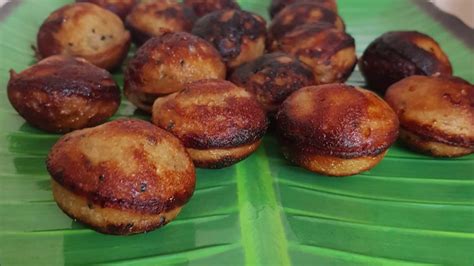 Nei Appam Recipe / Unni Appam or Sweet Appam Recipe / Traditional South Indian Recipe / - YouTube