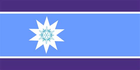 An elegant design of an Antarctica flag. : vexillology