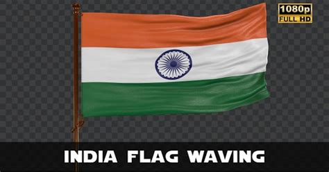 India Flag Waving, Stock Video - Envato Elements