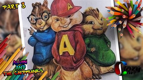 How To Draw Theodore From Alvin And The Chipmunks|| Quick Tutorial Part3 - YouTube