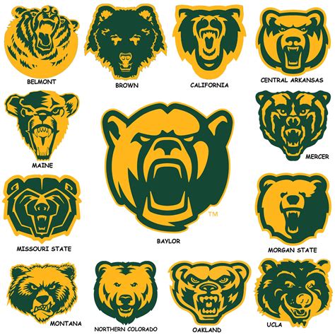 Every Bear in Baylor's Colors : r/CollegeBasketball