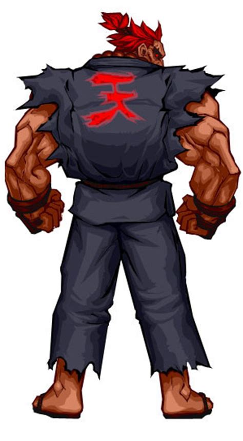 Image - Akuma-ssf2thdr-back.jpg - The Street Fighter Wiki - Street Fighter 4, Street Fighter 2 ...