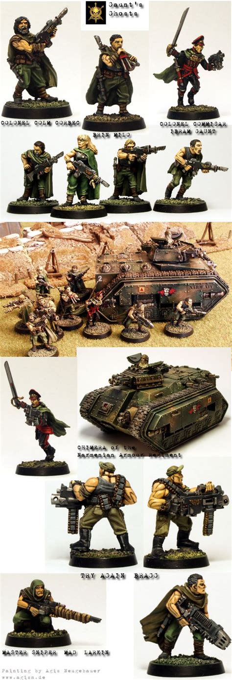 Agis Page of miniature painting and gaming - Gaunts Ghosts | Warhammer, Warhammer imperial guard ...