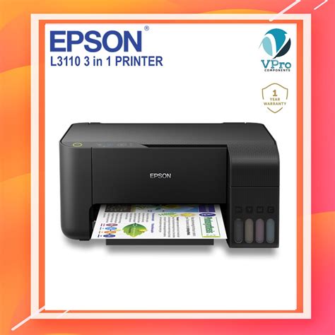 Epson printer L3210 3 in 1 (new model) | Shopee Philippines