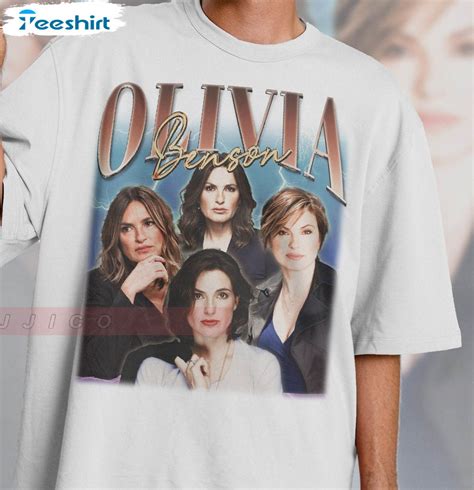 Olivia Benson Shirt, Mariska Hargitay Unisex Hoodie Long Sleeve