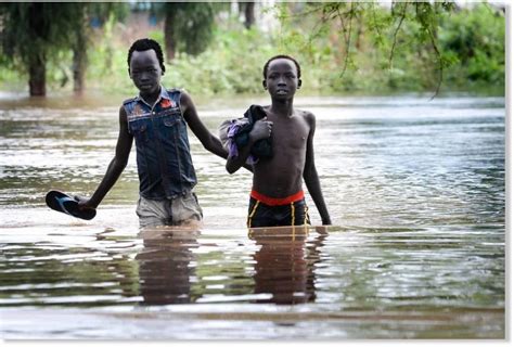 Unprecedented flooding affects 200,000 in South Sudan - double average ...