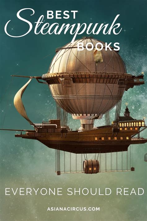 25 Best Steampunk Books Everyone Should Read Adventure Fiction, Adventure Book, I Love Books ...