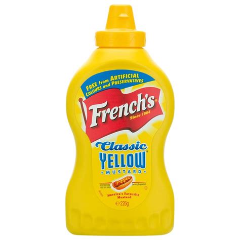 Buy French's Classic Yellow Mustard-8x226g - Order Online From JJ ...