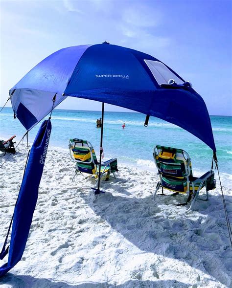 Large Beach Umbrella for All Day Shade | Umbrella, Beach umbrella, Beach canopy