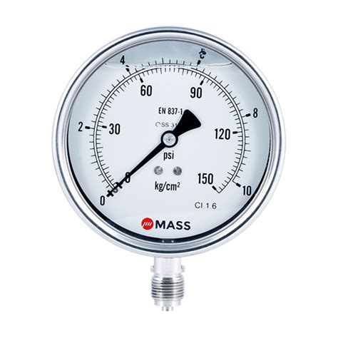 GES-Compact-Industrial-Pressure-Gauges | Precision MASS