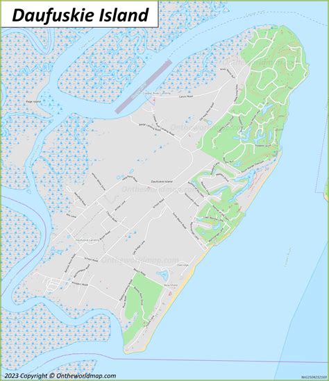 Daufuskie Island Map | South Carolina, U.S. | Detailed Maps of ...