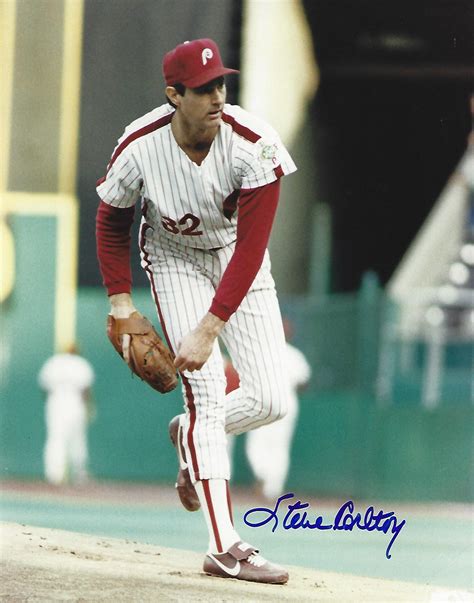 Autographed STEVE CARLTON 8X10 PHILADELPHIA PHILLIES photo - Main Line ...