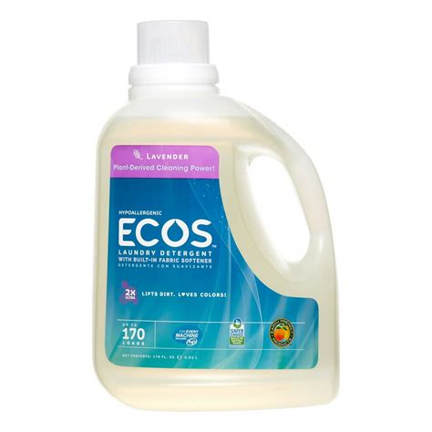 ECOS 2X Ultra Natural Laundry Detergent, Lavender, 170 Loads - Walmart.com - Walmart.com