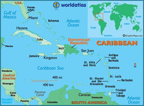 Dominican Republic Map / Geography of Dominican Republic / Map of ...