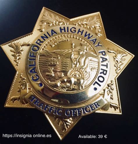 California Highway Patrol badge | California highway patrol, Police ...