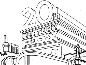 20th Century Fox Logo Coloring | Hot Sex Picture