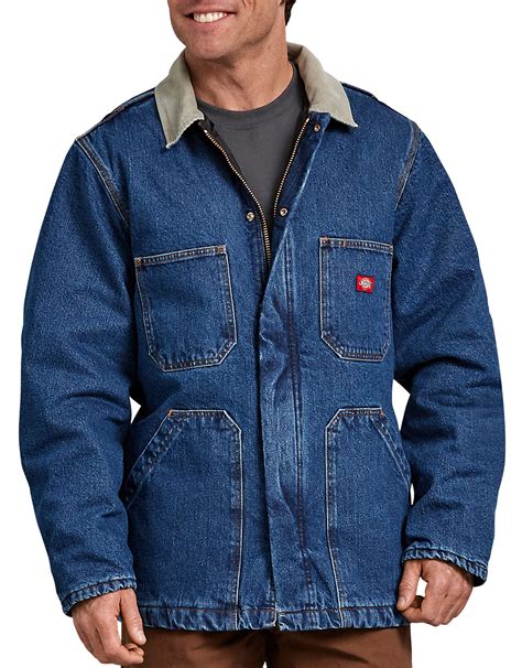 Denim Chore Coat | Front Zip | Dickies