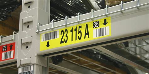 Durable Rack Labels by ASG Services, Barcode Labels and ID Sign Specialist