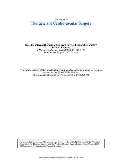 [PDF] Does the internal thoracic artery graft have self-reparative ability?