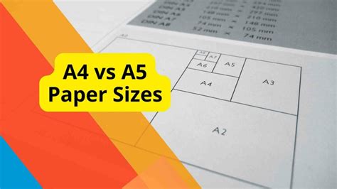 Difference between A4 and A5 Paper Size (A4 vs A5) (2024)