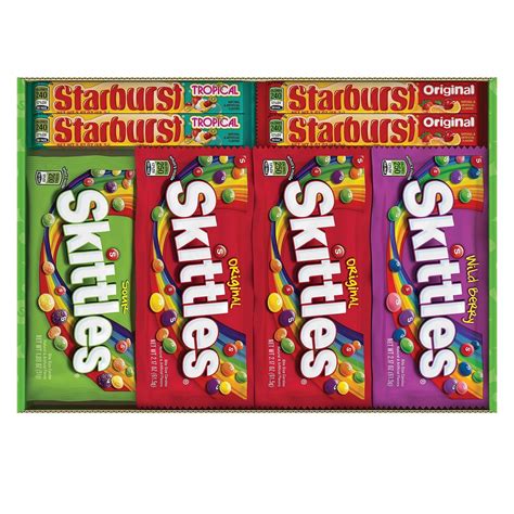 Skittles and Starburst Candy Variety Pack, 32 Ct - Walmart.com ...