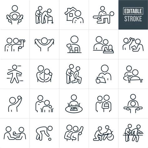 Occupational Therapy Icon Illustrations, Royalty-Free Vector Graphics & Clip Art - iStock