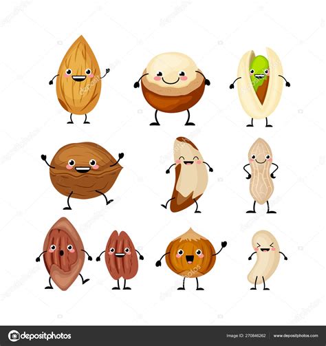 Animated Nut Clipart