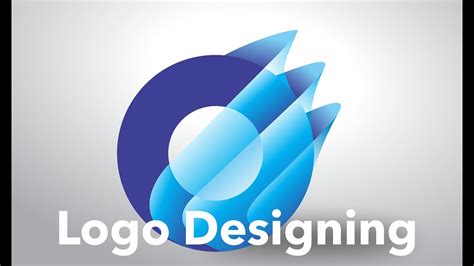 O logo design in Corel Draw - YouTube